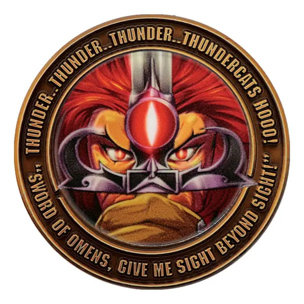 Figurina - Moneda de colectie - Thundercats 40th Anniversary Lion-O Coin | Fanattik