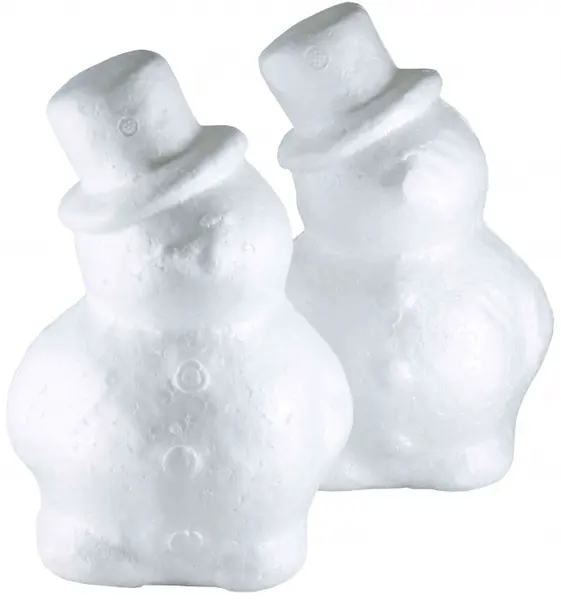 Figurina om de zapada pentru activitati crafts,polistiren,17.5x10cm,2 bucati set
