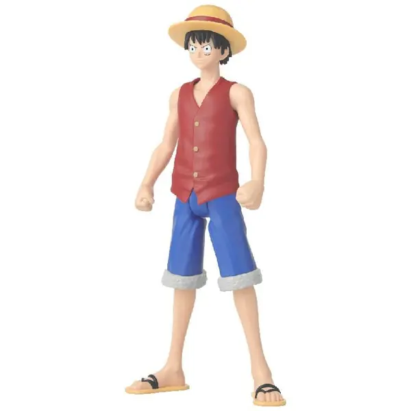 Figurina - One Piece Anime Heroes Mega - Monkey D. Luffy, 30 cm | Bandai