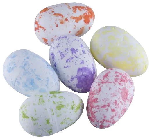 Figurina ou colorat pentru activitati crafts,polistiren,3cm, 24 bucati set