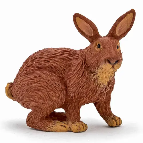 Figurina Papo - Animale de la ferma, Iepure Maro