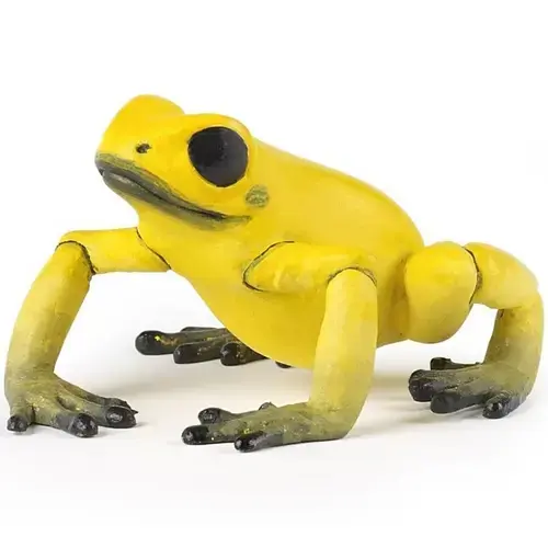 Figurina Papo - Animale salbatice, Broscuta Otravitoare Galbena