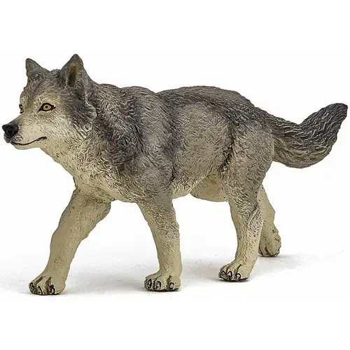 Figurina Papo - Animale salbatice, Lup gri