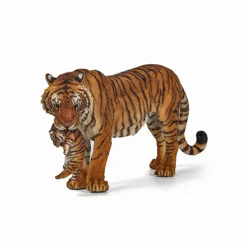 Figurina Papo - Animale salbatice, Tigru cu pui