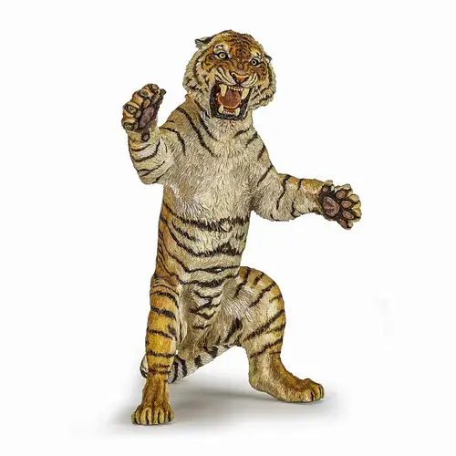 Figurina Papo - Animale salbatice, Tigru ridicat