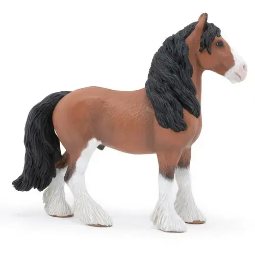 Figurina Papo - Cai si Ponei, Cal Clydesdale