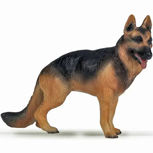 Figurina Papo - Caini si Pisici, Ciobanesc German