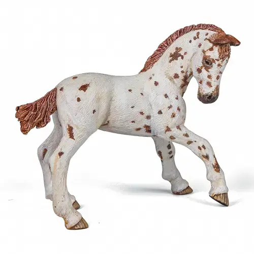 Figurina Papo - Manz Rasa Appaloosa (Alb/Maro)