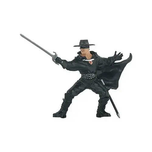 Figurina Papo - SuperHeroes Zorro (Negru)