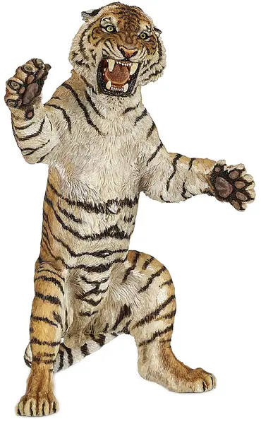 Figurina Papo Wild Animal Kingdom – Tigru in pozitie verticala