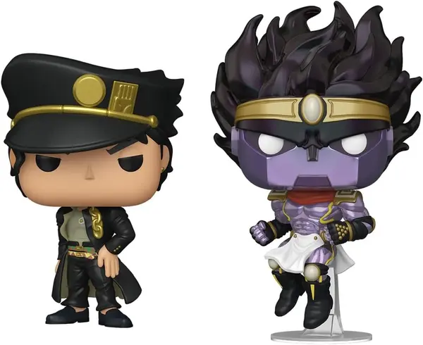 Figurina Pop! Animation - Jojo's Bizarre Aventure - Jotaro Kujo & Star Platinum | Funko