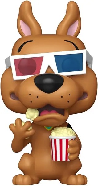 Figurina - Pop! Animation - Scooby Doo!: Scooby-Doo with 3D Glasses | Funko