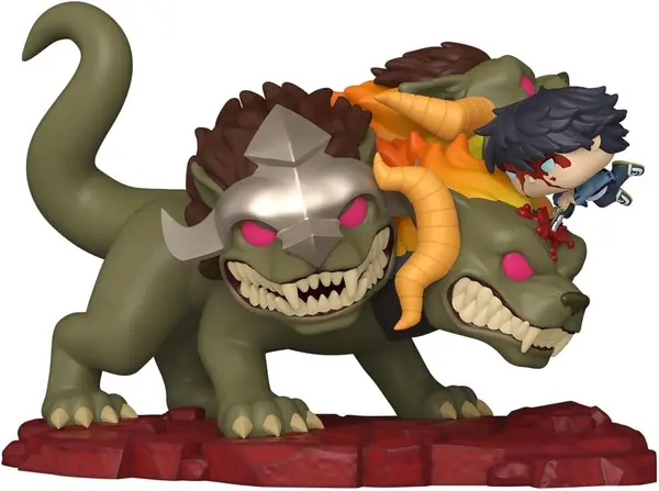 Figurina - Pop! Deluxe - Solo Leveling: Sung Jinwoo vs. Cerberus | Funko