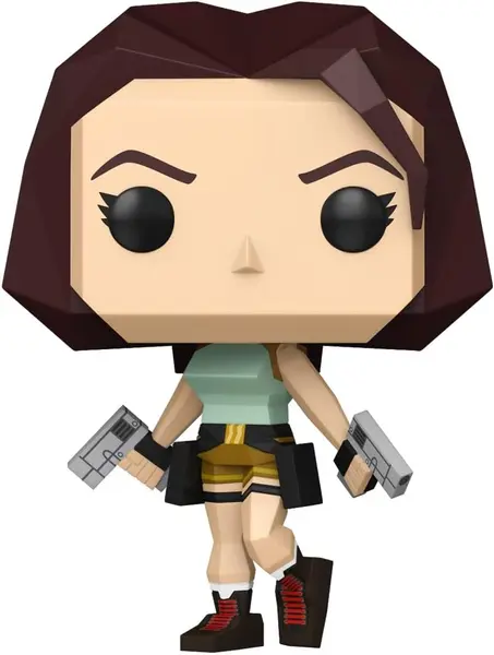 Figurina - Pop! Games - Tomb Raider - Lara Croft (Polygonal) | Funko