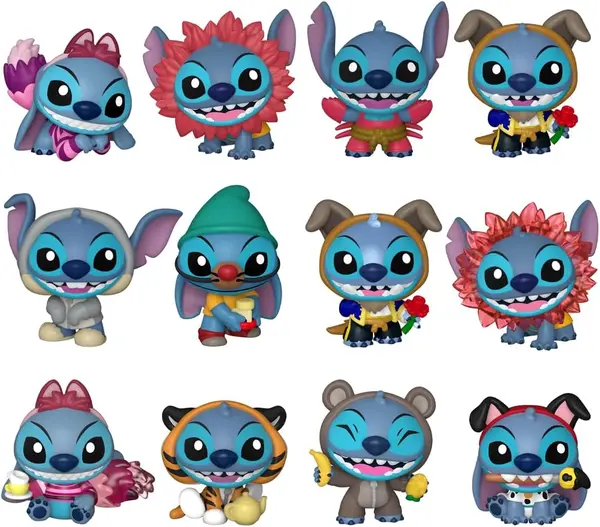 Figurina - Pop! Mystery Mini Disney: Stitch in Costume - Mai multe modele | Funko