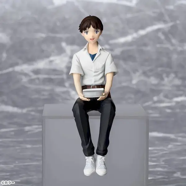Figurina - Rebuild of Evangelion - Shinji Ikari (Perching) | Sega