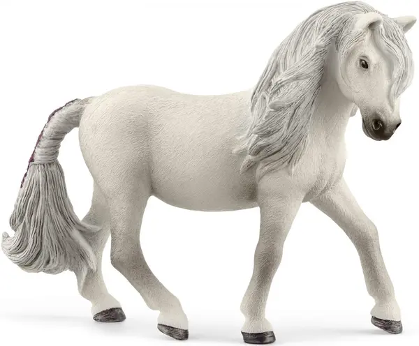 Figurina Schleich Horse Club - Iapa ponei islandez, alb