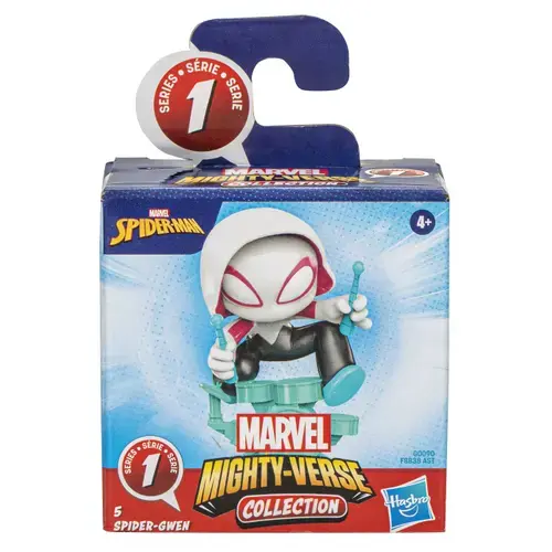 Figurina Spider-Man Mighty Verse - Spider Gwen, 6 cm