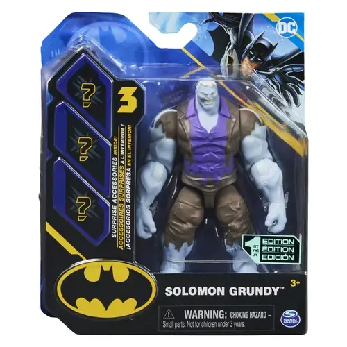 Figurina Spin Master, DC Comics, Solomon Grundy cu 3 accesorii surpriza