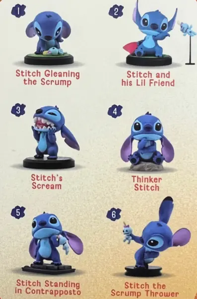 Figurina - Stitch Art Gallery Series, mai multe modele | YuMe
