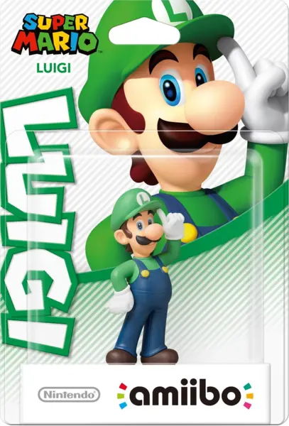 Figurina - Supermario - Luigi | Amiibo