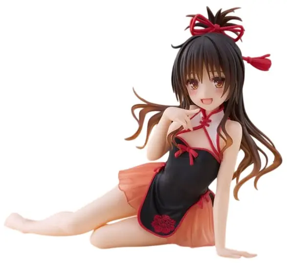 Figurină Taito Animation: To Love-Ru Darkness - Mikan Yuki (Desktop Cute) (Chinese Dress Ver.), 18 cm