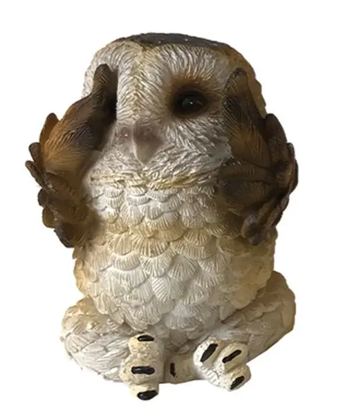 Figurina - Three Wise Brown Owls - See No Evil | Nemesis Now