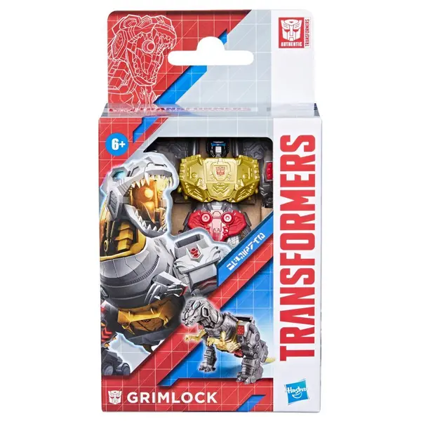 Figurina transformabila, Transformers, Authentics Bravo, Grimlock, F8587