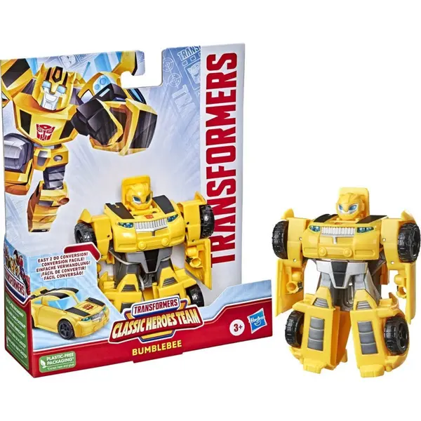 Figurina Transformers, Classic Heroes Rescan Team, Bumblebee, F0886