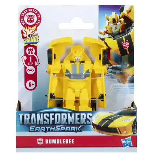 Figurina Transformers Earthspark - Smash to change, Bumblebee
