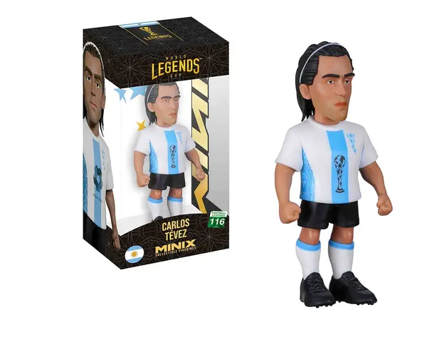 Figurina - World Cup Legends - Carlos Tevez, 12cm | Minix