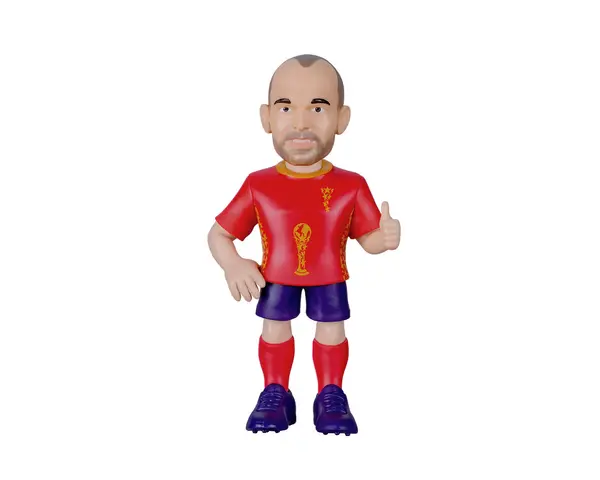 Figurina - World Cup Legends - Iniesta (Spain), 12cm | Minix
