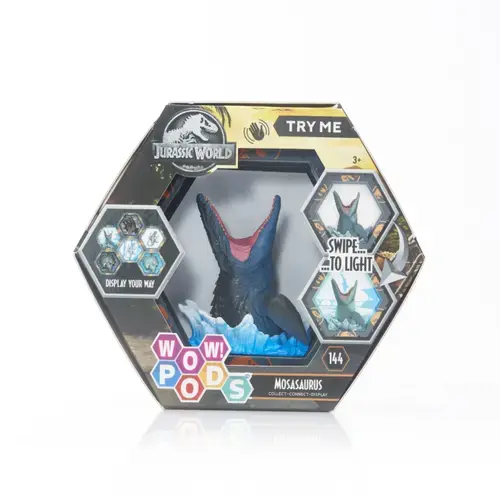 Figurina Wow! Pods - Jurassic World, Mosasaurus, cu sunete