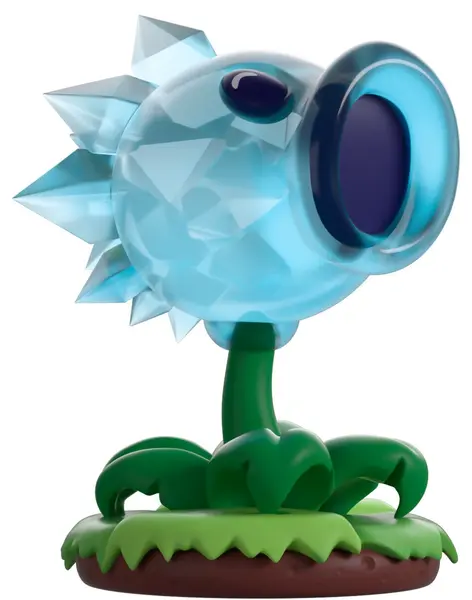 Figurină Youtooz Games: Plants vs. Zombies - Snow Pea #4, 8 cm