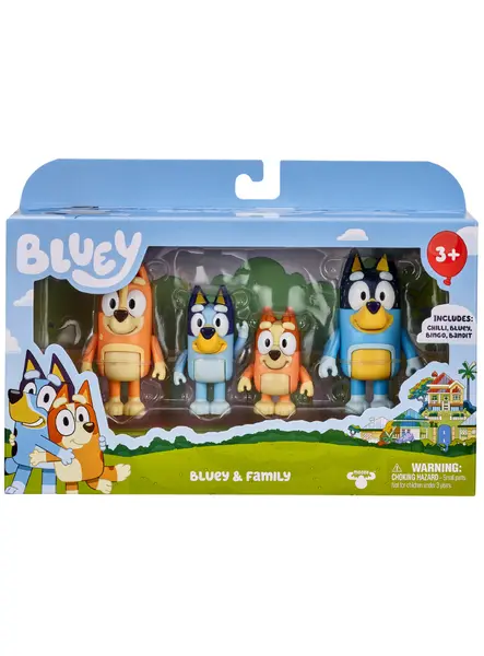 Figurine Bluey Family Pack (90077)