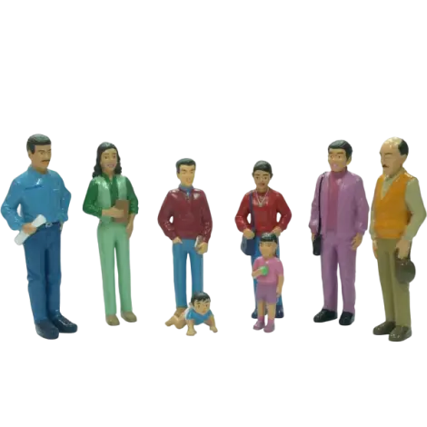 Figurine familie sudamericana