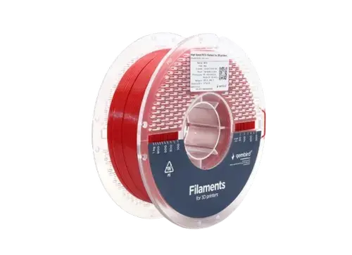 Filament Gembird 3D, 1.75mm ,PETG, 1kg (Rosu)