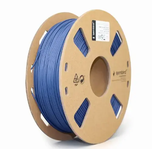 Filament Gembird 3D PLA, 1.75mm 1kg (Albastru)