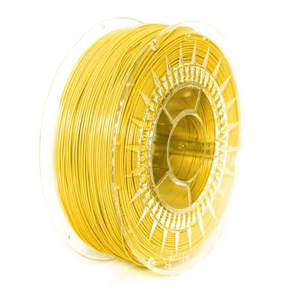 Filament: PLA galben (deschis) 1kg 195°C ±0,5% 1,75mm , Devil Design