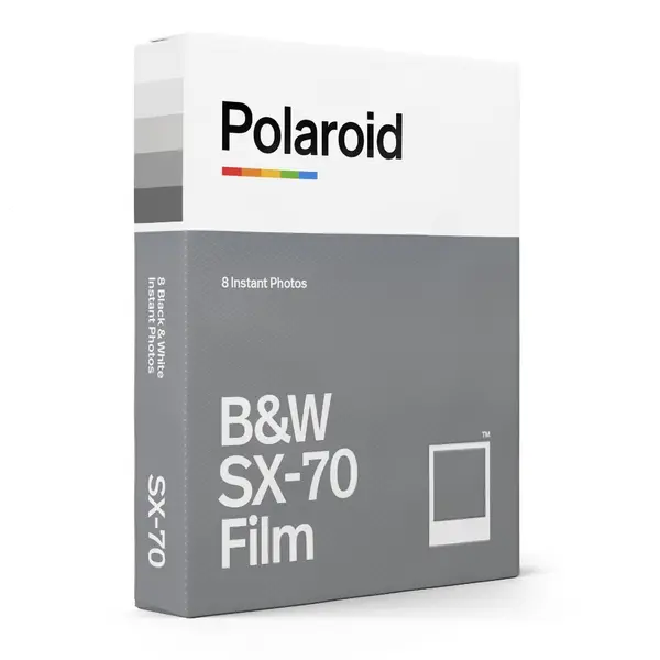 Film Polaroid B&W pentru SX-70