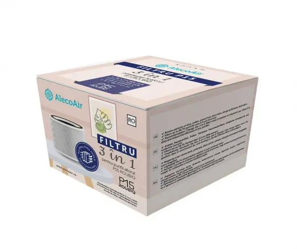 Filtru 3 in 1 compatibil cu purificatorul AlecoAir P15 Roubiq