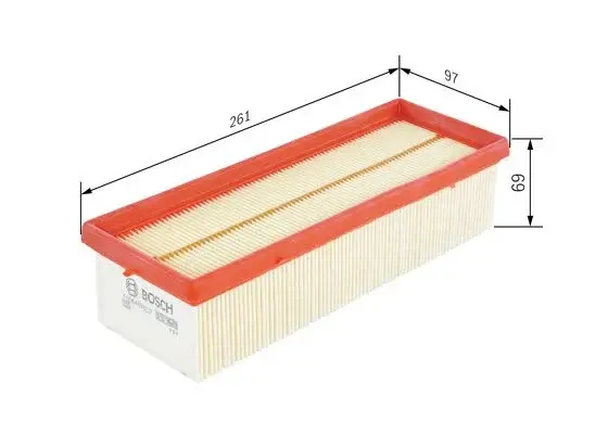 Filtru aer LOG. SAND. DUSTER 1.5 (e5) BOSCH F 026 400 323