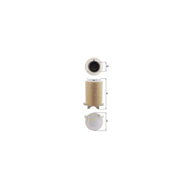 Filtru aer MAHLE LX 1566