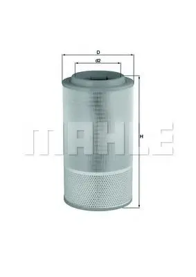 Filtru aer MAHLE ORIGINAL LX 1024