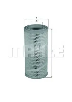 Filtru aer MAHLE ORIGINAL LX 1142