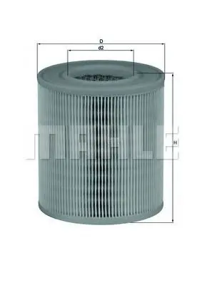 Filtru aer MAHLE ORIGINAL LX 1253