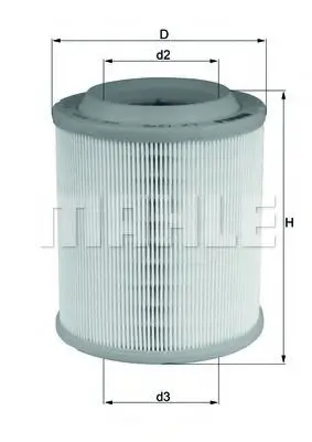 Filtru aer MAHLE ORIGINAL LX 1275