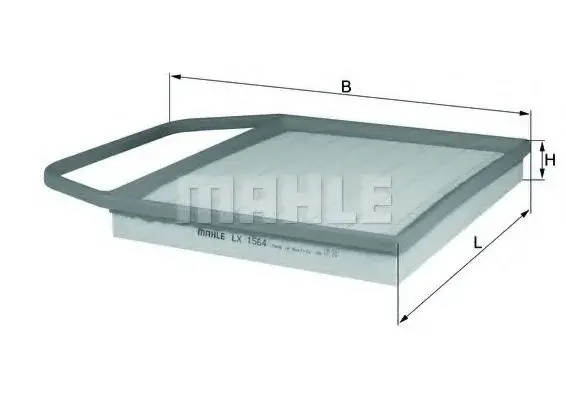 Filtru aer MAHLE ORIGINAL LX 1564