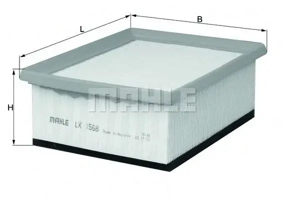 Filtru aer MAHLE ORIGINAL LX 1568