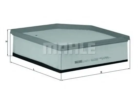 Filtru aer MAHLE ORIGINAL LX 1607 1
